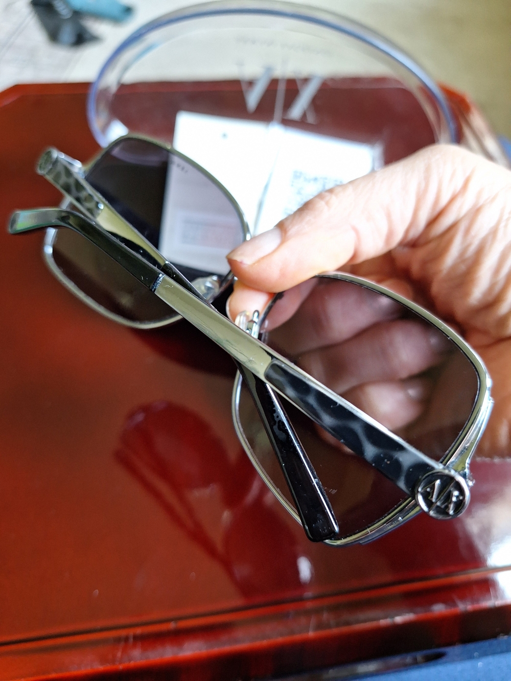 Armani Exchange Women Black Lens Sunglasses AX 180/S - Picture 3 of 7